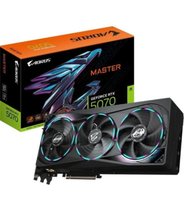 Tarjeta gráfica gigabyte aorus geforce rtx 5070 master/ 12gb gddr7