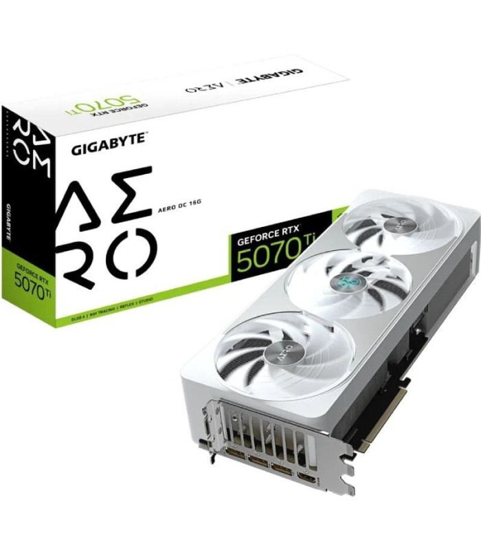 Tarjeta gráfica gigabyte geforce rtx 5070 ti aero oc/ 16gb gddr7