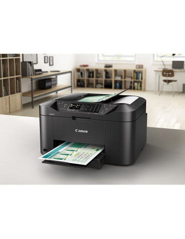 Multifunción canon maxify mb2150 wifi/ fax/ dúplex/ negra