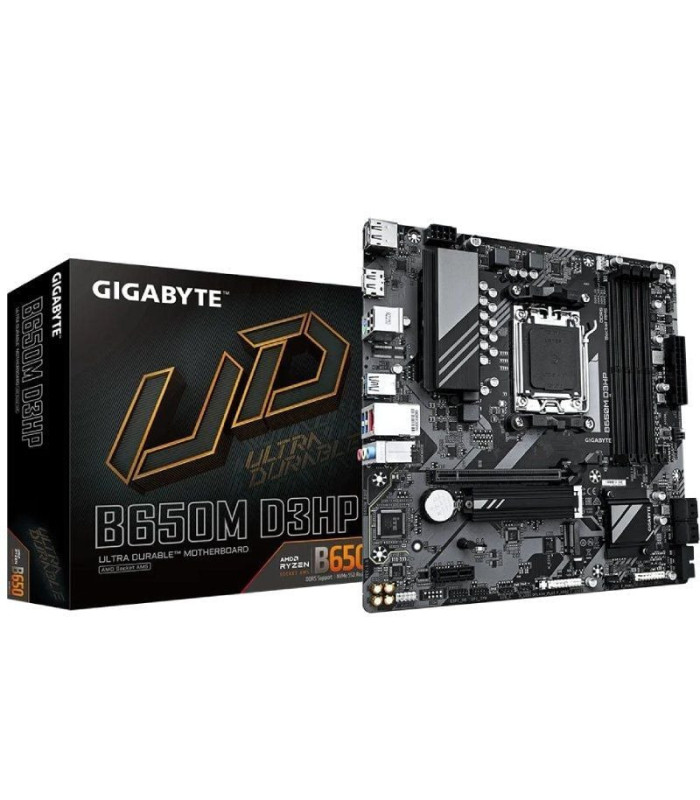 Placa base gigabyte b650m d3hp socket am5/ ddr5/ pcie 4.0/ micro atx