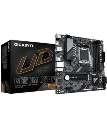 Placa base gigabyte b650m d3hp socket am5/ ddr5/ pcie 4.0/ micro atx