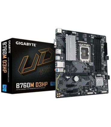 Placa base gigabyte b760m d3hp socket 1700/ ddr5/ pcie 4.0/ micro atx