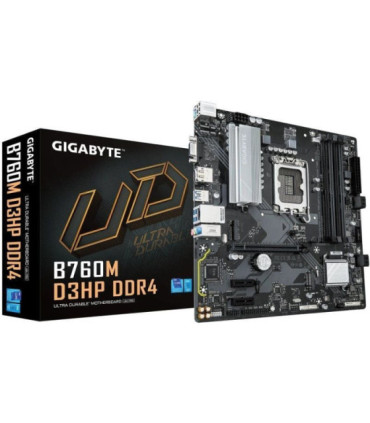Placa base gigabyte b760m d3hp ddr4 socket 1700/ ddr4/ pcie 4.0/ micro atx