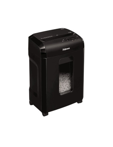 Destructora fellowes 10m/ corte en partículas de 2 x 12mm/ negra