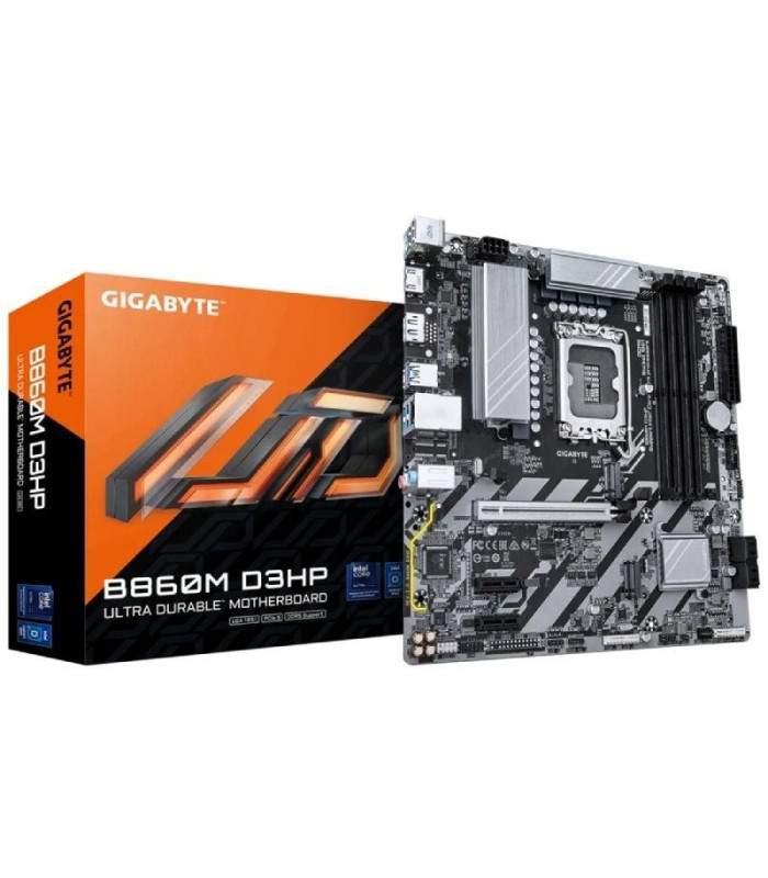 Placa base gigabyte b860m ds3h socket 1851/ ddr5/ pcie 5.0/ micro atx