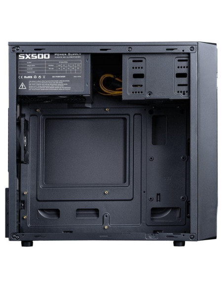 Caja minitorre hiditec q2pro psu con fuente 500w