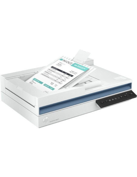Escáner documental hp scanjet pro 3600 f1 con alimentador de documentos adf/ doble cara