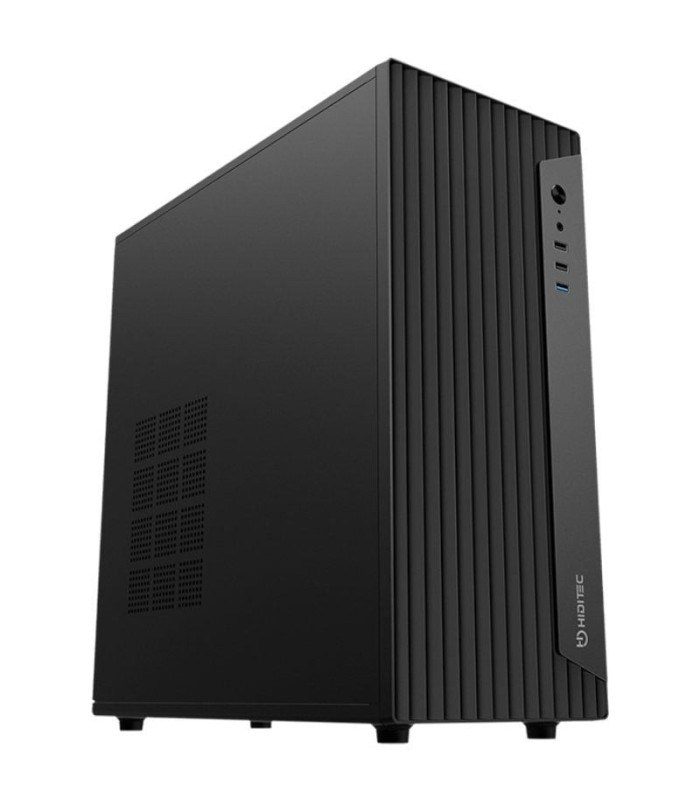 Caja semitorre hiditec blok psu cha010062 con fuente 500w