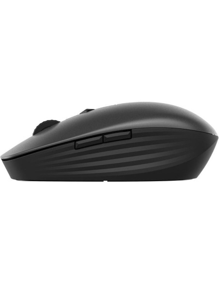 Ratón inalámbrico por bluetooth hp 710/ batería recargable/ hasta 3000 dpi/ negro