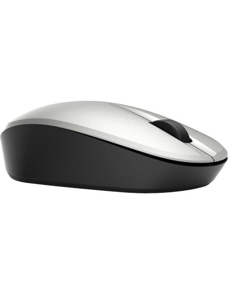 Ratón inalámbrico por bluetooth hp dual mode/ hasta 3600 dpi/ plata