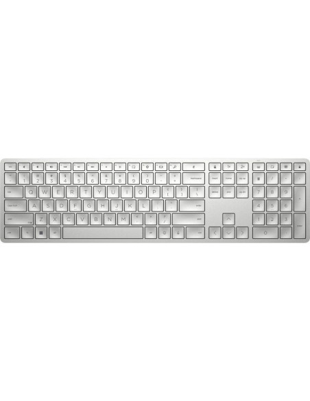 Teclado inalámbrico programable hp 970/ blanco