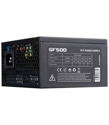 Fuente de alimentación hiditec sf500/ 500w/ ventilador 8cm
