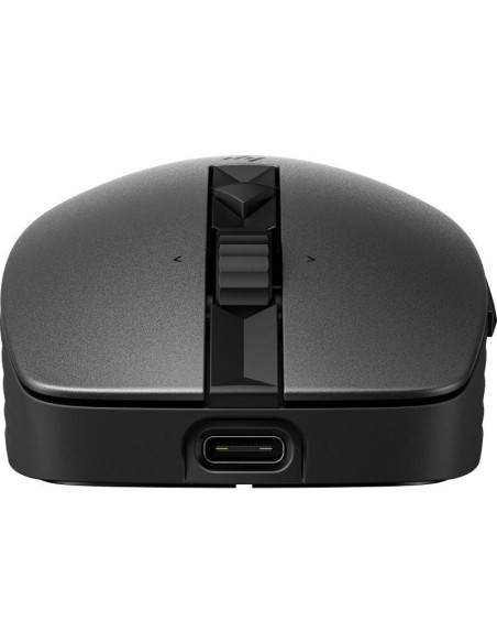 Ratón inalámbrico hp 715 multi/ batería recargable/ hasta 1200 dpi/ negro