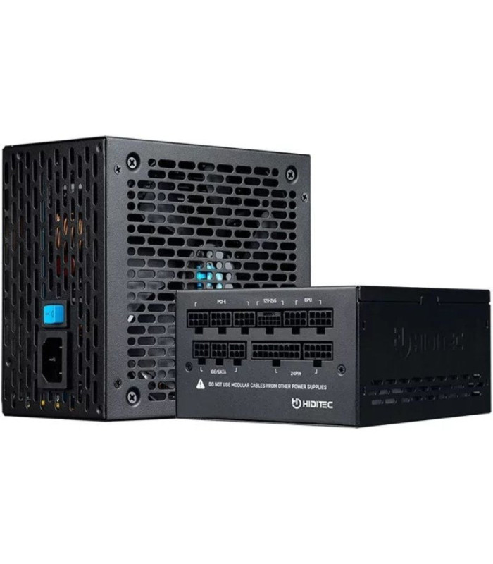 Fuente de alimentación hiditec gdx1050 v3/ 1050w/ ventilador 14cm/ atx 3.1/ pcie 5.1/ 80 plus gold