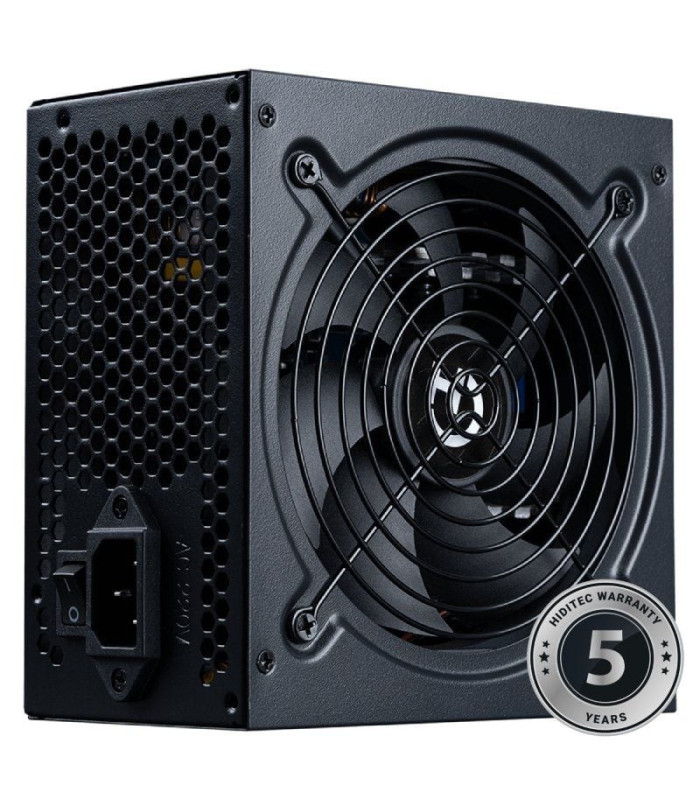 Fuente de alimentación hiditec rl550/ 550w/ ventilador 12cm/ 80 plus bronze