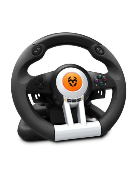 Volante con pedales krom k-wheel