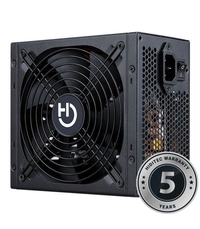 Fuente de alimentación hiditec bz750 psu010008/ 750w/ ventilador 14cm/ 80 plus bronze