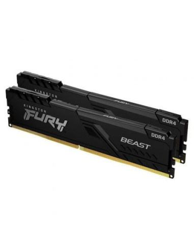 Memoria ram kingston fury beast 2 x 16gb/ ddr4/ 3600mhz/ 1.35v/ cl18/ dimm