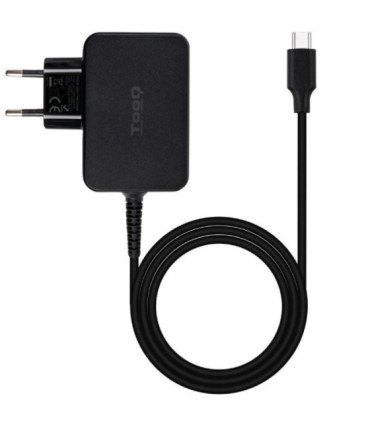 Cargador de portátil gan tooq tqlc-usbcgan45pd usb tipo-c/ 45w/ automático/ voltaje 5-20v