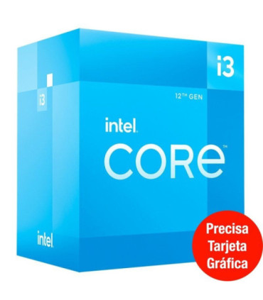 Procesador intel core i3-12100f 3.30ghz socket 1700