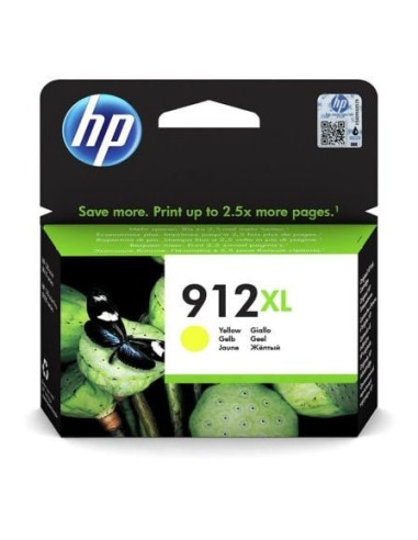 Cartucho de tinta original hp nº912 xl alta capacidad/ amarillo