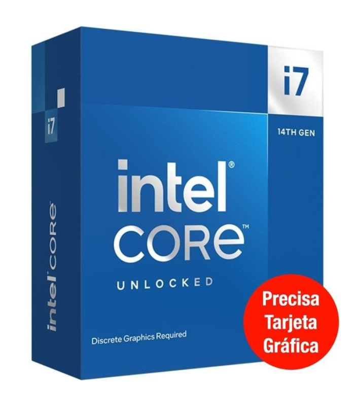 Procesador intel core i7-14700kf 3.40ghz socket 1700