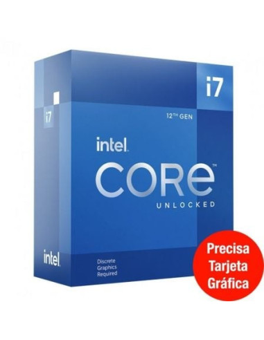 Procesador intel core i7-12700kf 3.60ghz socket 1700