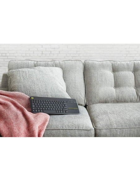Teclado para smart tv logitech wireless touch k400 plus