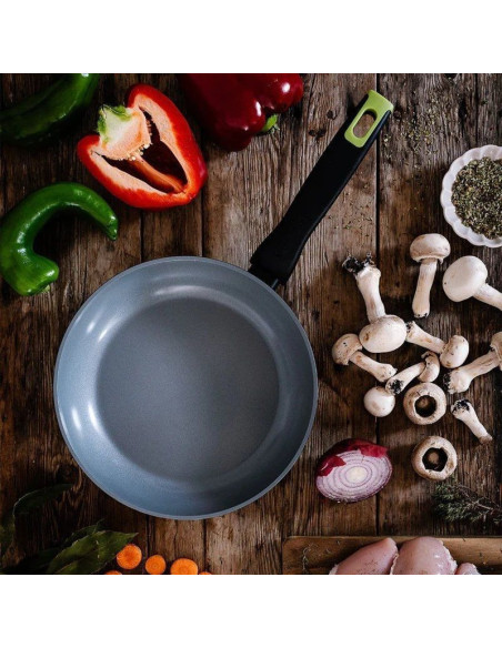 Sartén monix eco nature m261228/ ø28cm/ aluminio forjado/ apta para inducción