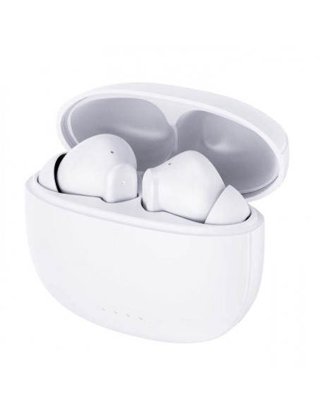 Auriculares bluetooth myway mwhph0028 con estuche de carga/ autonomía 6h/ blancos