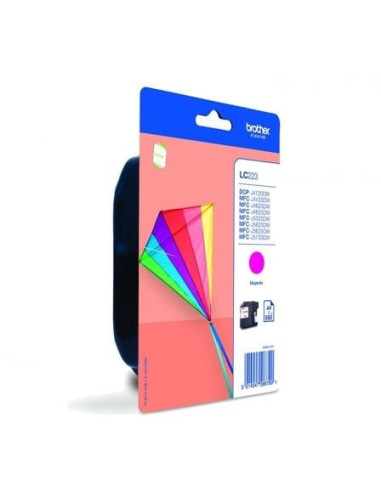 Cartucho de tinta original brother lc-223mbp/ magenta