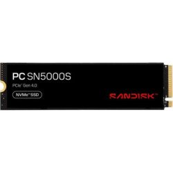 Disco ssd sandisk pc sn5000s 512gb/ m.2 2280 pcie gen4/ full capacity