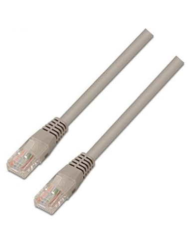 Cable de red rj45 utp nanocable 10.20.0115 cat.5/ 15m/ gris