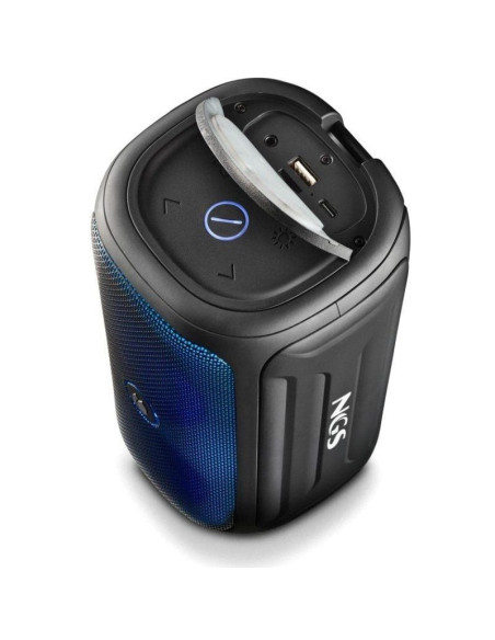 Altavoz con bluetooth ngs roller beast/ 32w/ 2.0/ negro