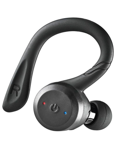 Auriculares deportivos bluetooth ngs ártica jogger con estuche de carga/ autonomía 10h/ negros