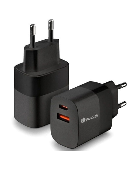 Cargador de pared ngs bud/ 1xusb tipo-c/ 1xusb/ 45w