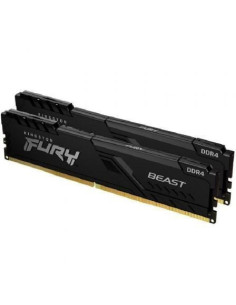 Memoria ram kingston fury beast 2 x 8gb/ ddr4/ 2666mhz/...