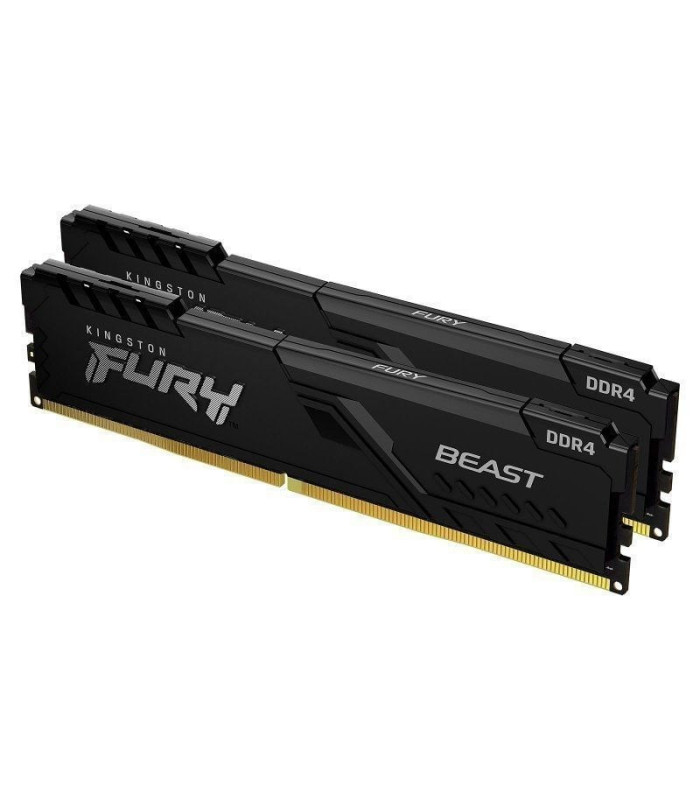 Memoria ram kingston fury beast 2 x 16gb/ ddr4/ 3600mhz/ 1.35v/ cl18/ dimm