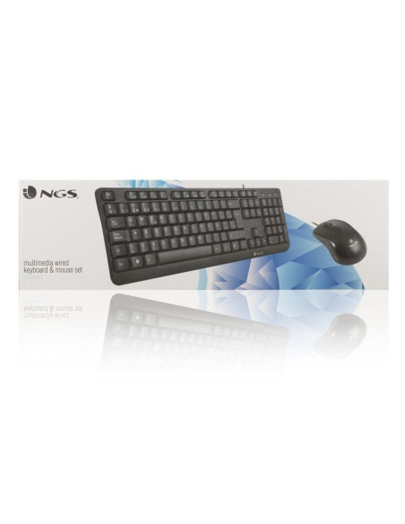 Teclado y ratón ngs cocoa kit