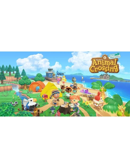 Nintendo switch lite azul turquesa + juego nintendo animal crossing new horizons