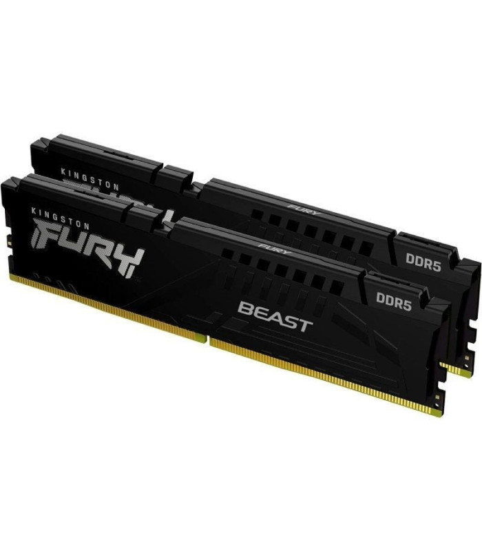 Memoria ram kingston fury beast 2 x 16gb/ ddr5/ 5600mhz/ 1.25v/ cl36/ dimm
