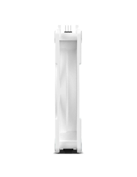 Pack 3 ventiladores nox easy link/ argb/ 12cm/ blanco