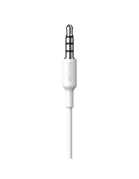 Auriculares deportivos philips taa1105wt/ con micrófono/ jack 3.5/ blancos