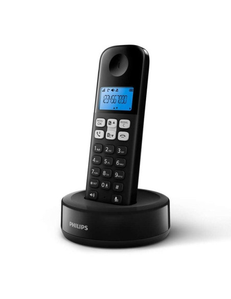 Teléfono inalámbrico philips d1611b/34/ negro