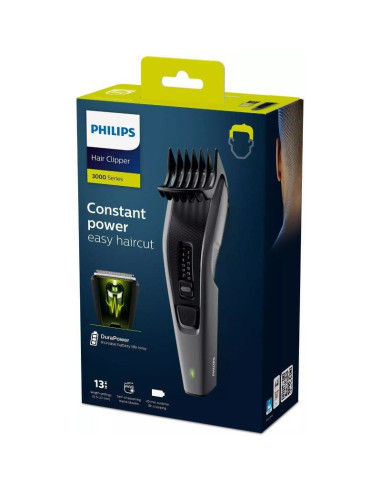 Cortapelos philips hairclipper series 3000 hc3525/15/ con cable/ con batería/ 2 accesorios