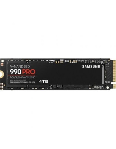 Disco ssd samsung 990 pro 4tb/ m.2 2280 pcie 4.0/ compatible con ps5 y pc/ full capacity