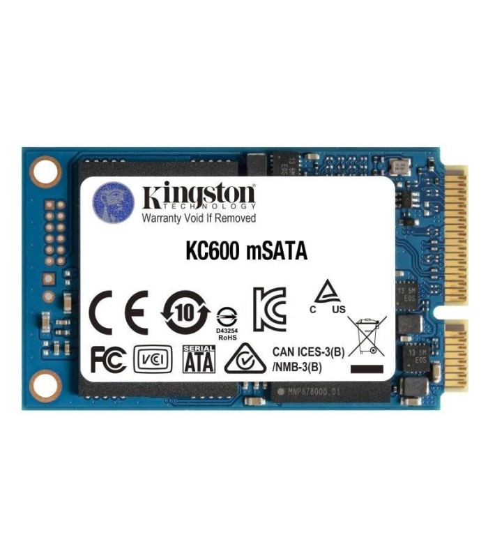 Disco ssd kingston kc600 256gb/ msata/ full capacity