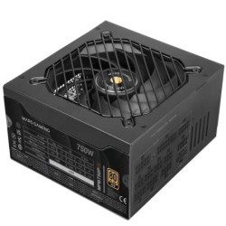 Fuente de alimentación mars gaming mpb750psi/ 750w/ ventilador 14cm/ atx 3.1/ pcie 5.1/ 80 plus gold