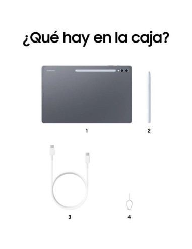 Tablet samsung galaxy tab s10 ultra 14.6'/ 12gb/ 256gb/ octacore/ 5g/ plata