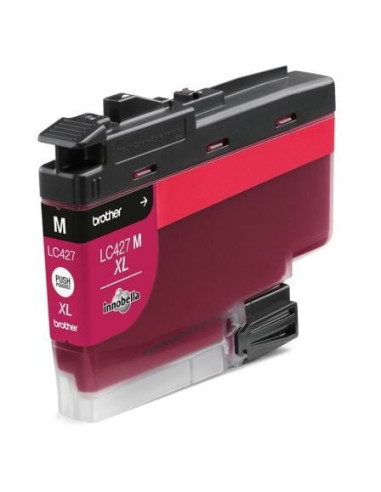 Cartucho de tinta original brother lc-427 xl alta capacidad/ magenta